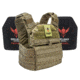 Shellback Tactical Banshee Active Shooter Kit with Level IV Model 1155 Armor Plates, Ranger Green, One Size, NSN N, SBT-BANRIF-ASK-RG