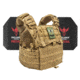 Shellback Tactical Banshee Elite 2.0 Level III Steel Plates Armor Kit, Coyote, One Size, SBT-BANELT-AR1000-CT