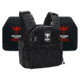 Shellback Tactical Banshee Elite 3.0 Lightweight Level IV Ceramic Plates Armor Kit, Black, Small/Medium, SBT-BANELT3-4SICMH-BK-SM