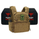 Shellback Tactical Banshee Elite 3.0 Lightweight Level IV Ceramic Plates Armor Kit, Coyote, Small/Medium, SBT-BANELT3-4SICMH-CT-SM