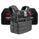 Shellback Tactical Banshee Rifle Lightweight Level IV Ceramic Plates Armor Kit, Black, One Size, SBT-BANRIF-4SICMH-BK