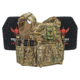 DEMO, Shellback Tactical Rampage 2.0 Active Shooter Kit with Two Level IV 1155 Plates, Multicam, One Size, SBT-9031-1155-MC