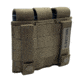 Shellback Tactical Triple Pistol Mag Pouch, Molle compatible, Coyote, One Size, SBT-6000-CT