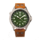 Shield Palau Diver Watch w/Date - Mens, Green/Camel, One Size, SLDSH104-4