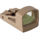 Shield Sights Compact Reflex Mini Red Dot Sight, 4 MOA Dot Reticle, RMSC-4MOA Glass Lens, Flat Dark Earth, RMSc-4 Moa G FDE