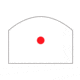 Gideon Optics Granite MOS Competition Reflex Red Dot Sight, 8 MOA Red Dot, Black, GTMOS-CO-RD