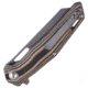 Shieldon Boa Folding Knife, 4.88in Closed, 3.88in Gray Titanium D2 Tool Steel Blade, Multi G10 Handle, Nylon Sheath, 9043G
