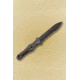 Shomer-Tec CIA Covert Cutter, 7.5in Overall, 3.5in Partially Serrated Blade, Black GV6H 60% Glass Fiber Composite One-Piece Construction, CIA