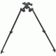 Sierra 7 Extended Length Bipod with Extended Raptor Feet, Matte Black, 380977
