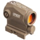 SIG SAUER OPMOD Romeo5 X 1x20mm Compact Reflex Red Dot Sight, 2 MOA Dot Reticle, Flat Dark Earth SOR52111