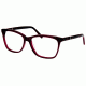 Sightline Ruby Progressive Prescription Eyeglasses, Burgundy Frame, SLPRUBYRUBY100PR