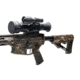 SightMark Digital Rifle Scope, 4-32x50mm, 1 inch Tube, Second Focal Plane, 10 Reicles, Black, SM18011