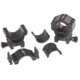 SightMark High Height Tactical Mounting Picatinny Rings, 30mm/1inch, Black SM34007