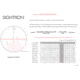 Sightron SIII PLR Rifle Scope, 6-24x50mm, Zero Stop, Mil-Hash Reticle, Black, Medium, 28003