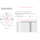 Sightron SIII PLR Rifle Scope, 10-50x60mm, Zero Stop, MOA-H 24X IR Reticle, Black, Medium, 28006