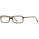 Calligraphy Collections Simon SESC SIMO00 Single Vision Prescription Eyewear - Black SESC SIMO005140 BK