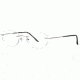 Calligraphy Collections Velocity SESC VELO00 Bifocal Prescription Eyeglasses - Silver SESC VELO005440 SV