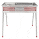 Coleman Signature Park Series Stand Up Charcoal Grill, Slide Out Charcoal Tray, Adustable Grill Surface, Red / Silver, 304 Sq In Cooking Area 2000019522