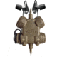 Silynx CLARUS XPR Smart Tactical Headset Kit with Lynx Dual In-Ear Headset, Tan, SCXPRQH-D-AF