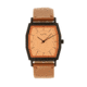 Simplify The 5400 Leather-Band Watch, Orange/Camel, SIM5406