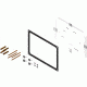 Simrad Dash Mount Kit, GO9 XSE/Vulcan 9, New Condition SIM-000-13699-001