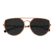 Sixty One Sunglasses Boar Polarized Sunglasses, Rose Gold Frame, Black Lens - Womens, SIXS144RG