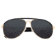 Sixty One Sunglasses Wreck Polarized Sunglasses - Unisex, Gold/Black, One Size, SIXS107GD
