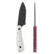 Skallywag Tactical Fireside Pro Fixed Blade Knife, 2.75in, Steel 440c, Spear Point, G10 Freedom Handle, Black, Fireside Pro - Freedom