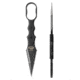 Skallywag Tactical Guardian Fixed Blade Knife, 4 in, D2, Dagger Blade, G10 Handle, Black, Guardian-Black