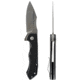 Skallywag Tactical Jolly Roger Folding Knife, 4.0 in, 420 Stainless Steel, Stainless Steel G10 Handle, Jolly Roger Folder, Jolly Roger
