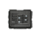 SKB Cases 2U iSeries Wireless Mic Fly Rack with Wheels, Black, 25.25in x 19.75in x 12.75in 3i-221710WMC