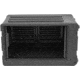 SKB Cases 6U Shallow Roto Rack, w/ wheels and handle, 1SKB-R6SW