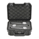SKB Cases Injection Molded Microphone Case, 3 Mics, Black, 3I-0907-MC3