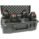SKB Cases iSeries 2011 Waterproof Lens Case, Black, 22 1/4 in. x 14 1/2 in. x 9 1/2 in. 3I-20118LENS