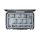 SKB Cases iSeries Case w/Think Tank Designed Photo Dividers and Lid Organizer, Black, 19.5in x 10.5in x 6in 3i-2011-8DL