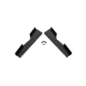 SKB Cases Rack Ears SQ5 for Allen&amp;Heath Mixer for R100, Gig Rigs, Black, 1SKB-RE-SQ5