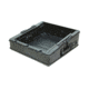 SKB Cases Roto-molded 10U Top Mixer Rack, Steel Rails, Hard top, L/R Access doors, Black 1SKB-R100