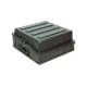 SKB Cases Roto-molded 10U Top Mixer Rack, Steel Rails, Hard top, L/R Access doors, Black 1SKB-R100
