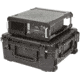 SKB Cases Seres Case Wth Removeable 3U Injecton Molded 20in Rack Cage, Tsa Lockng Latches, Wheels, 3I-2424M103U
