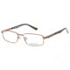 Skechers SE3164 Eyeglass Frames - Matte Dark Brown Frame Color