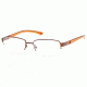 Skechers SE3170 Eyeglass Frames - Matte Dark Brown Frame Color