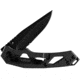 SKEETER HAWK Drop Point and Glass Breaker Tactical EDC Knife, Black, TRU-FMK-0004