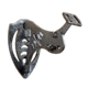 Skull Hooker Bone Bracket, Black, BBAssyBlk