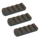 Slide Fire Solutions Rail Pack Includes Three 4 Slot Rail Sections 1.92 Inches OD Green