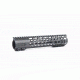 SLR 10.7 inch SOLO KeyMod 5.56 Handguard, Black 00810646032996