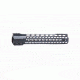 SLR 11.7 inch SOLO Ultra Lite KeyMod .308 High Profile Handguard, Black 00810646030138