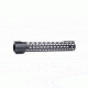 SLR 13.5 inch SOLO Ultra Lite KeyMod .308 Low Profile Handguard, Black 00810646030947