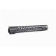 SLR 14.87 inch SOLO Mid M-LOK 5.56 Handguard, Black, SOLO14.87ML-MID