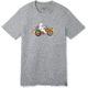 Smartwool Merino Sport 150 Motor Bear Tee - Mens, Light Gray Heather, Extra Large, SW000366545-XL