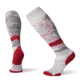 Smartwool PhD Ski Light Elite Pattern Socks, Light Gray, Medium, SW000362039-M